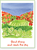stand strong and reach the sky