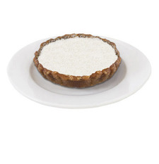 young coconut cream pie