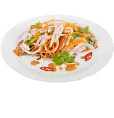 young coconut pad thai